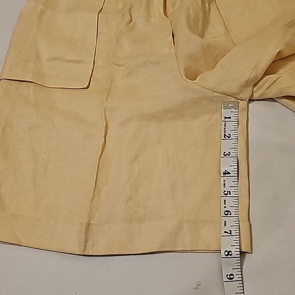 CYGNE DESIGN DIANE B LINEN VINTAGE SHORTS SIZE 6 - Picture 6 of 12